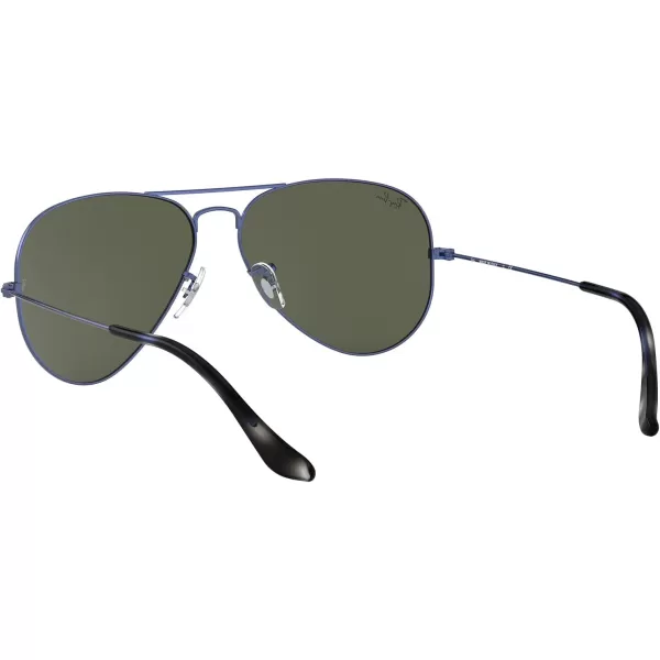 RayBan Rb3025 Classic AviatorSand Transparent BlueG15 Green