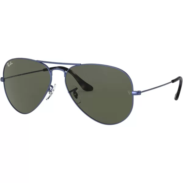 RayBan Rb3025 Classic AviatorSand Transparent BlueG15 Green