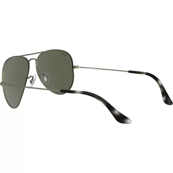 RayBan Rb3025 Classic AviatorSand Transparent GreenG15 Green