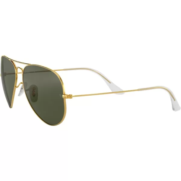 RayBan Rb3025 Classic AviatorShiny GoldG15 Green