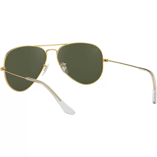 RayBan Rb3025 Classic AviatorShiny GoldG15 Green