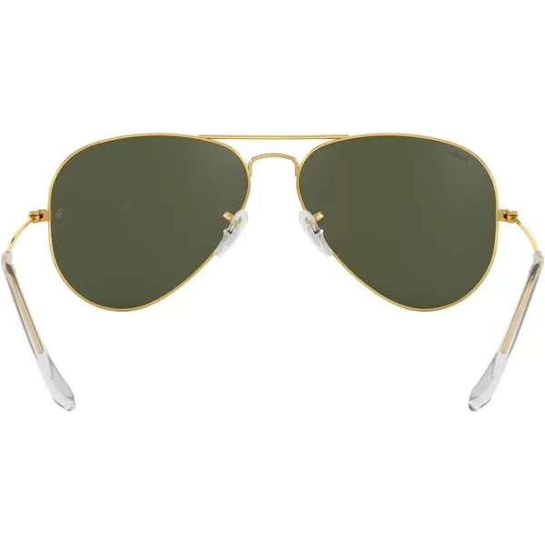 RayBan Rb3025 Classic AviatorShiny GoldG15 Green