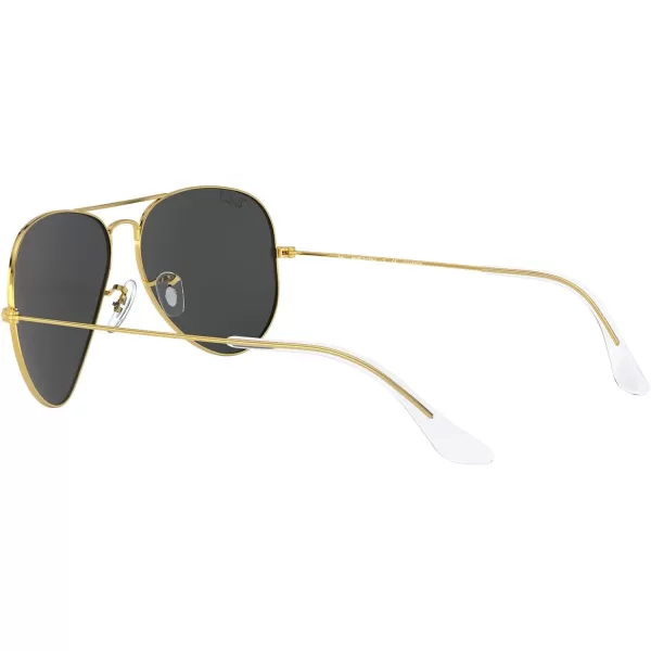 RayBan Rb3025 Classic Polarized Aviator SunglassesLegend GoldPolarized Black