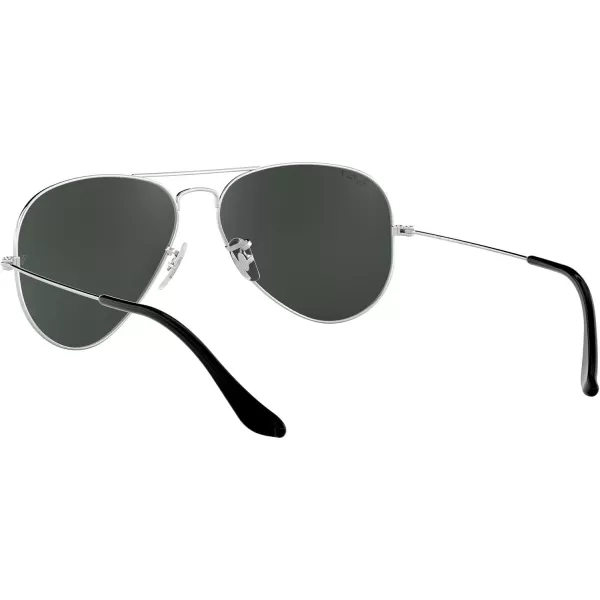 RayBan Rb3025 Classic Polarized Aviator SunglassesSilverPolarized Grey Mirrored Silver