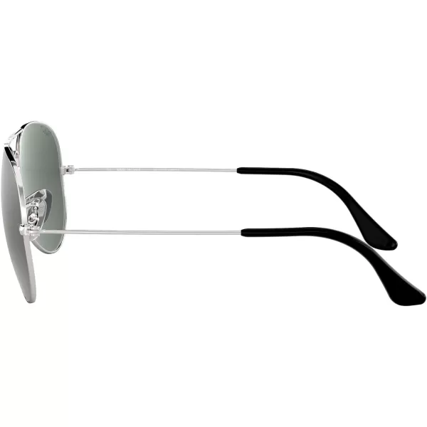 RayBan Rb3025 Classic Polarized Aviator SunglassesSilverPolarized Grey Mirrored Silver
