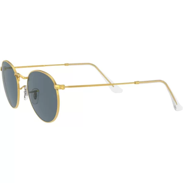 RayBan Rb3447 Round Metal SunglassesLegend GoldBlue