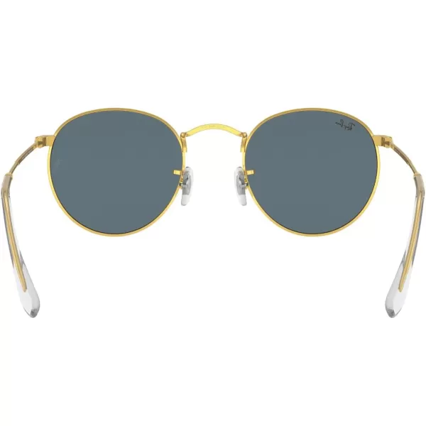 RayBan Rb3447 Round Metal SunglassesLegend GoldBlue