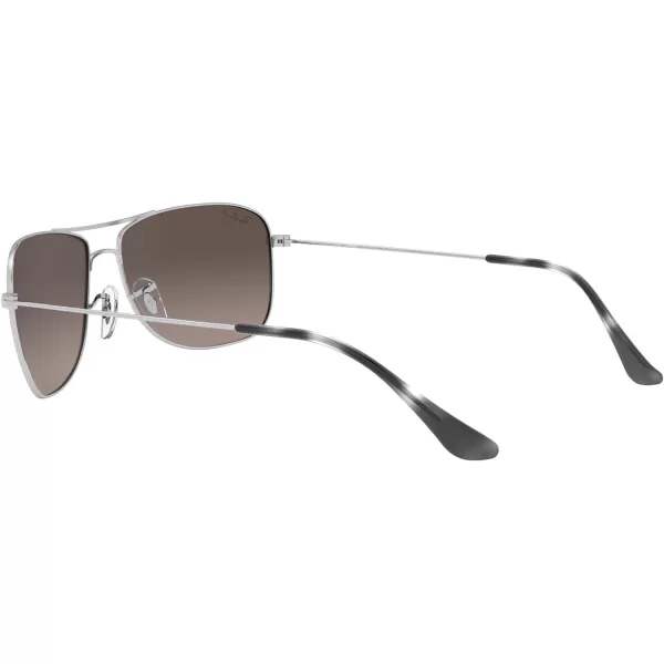 RayBan Rb3543 Chromance Aviator SunglassesSilverPolarized Grey Mirrored Silver