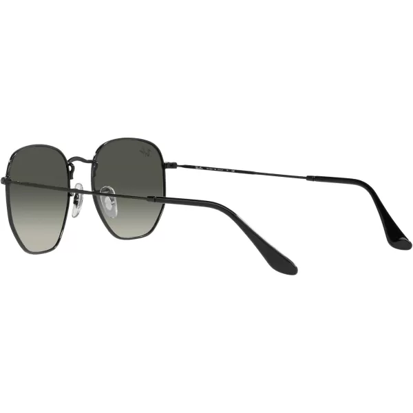 RayBan Rb3548 Hexagonal SunglassesBlackGrey Gradient