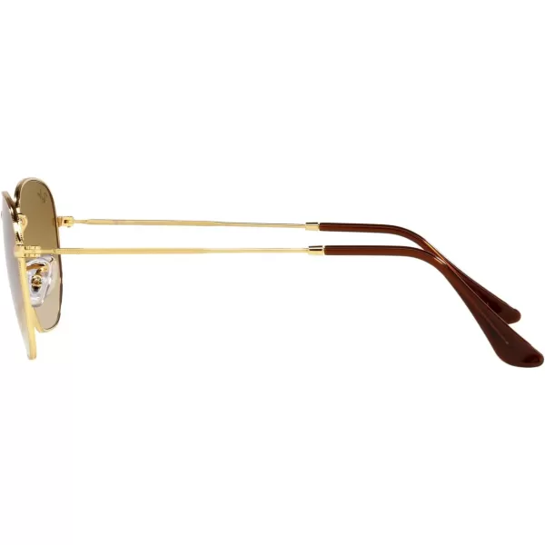 RayBan Rb3548 Hexagonal SunglassesGoldClear Gradient Brown