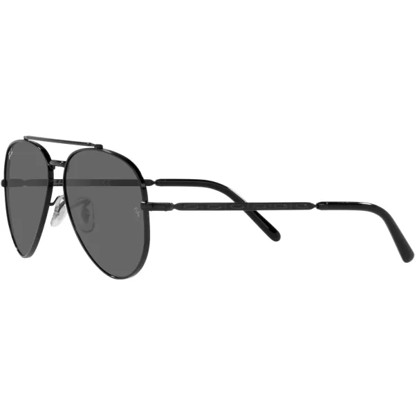 RayBan Rb3625 New Aviator Pilot SunglassesBlackDark Grey