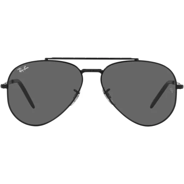 RayBan Rb3625 New Aviator Pilot SunglassesBlackDark Grey