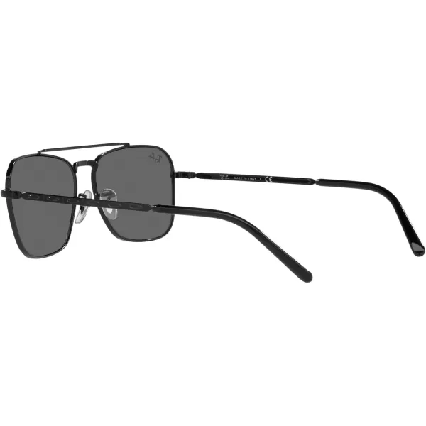 RayBan Rb3636 New Caravan Square SunglassesBlackDark Grey