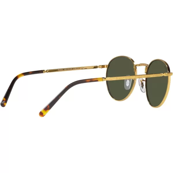 RayBan Rb3637 New Round SunglassesLegend GoldGreen