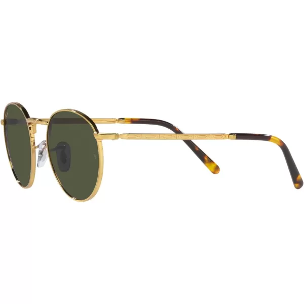 RayBan Rb3637 New Round SunglassesLegend GoldGreen