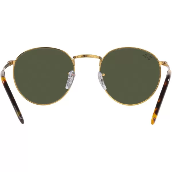 RayBan Rb3637 New Round SunglassesLegend GoldGreen