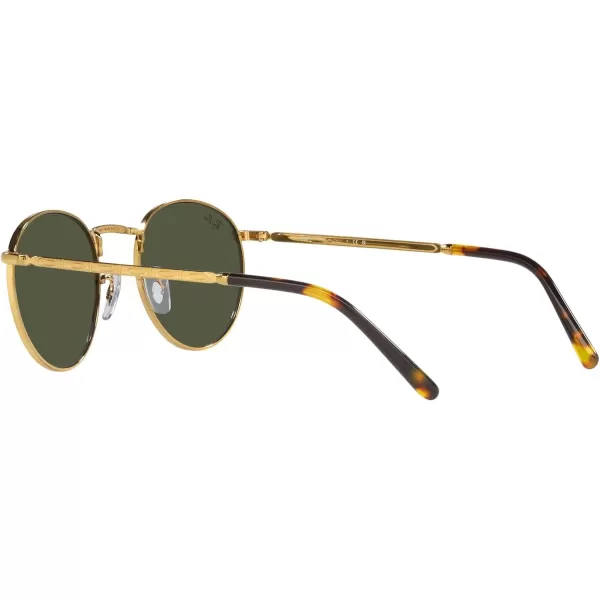 RayBan Rb3637 New Round SunglassesLegend GoldGreen