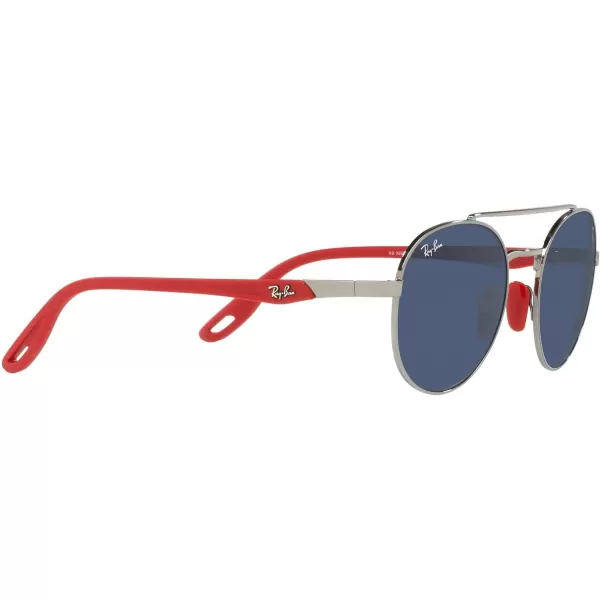 RayBan Rb3696m Scuderia Ferrari Collection Round SunglassesGunmetalDark Blue