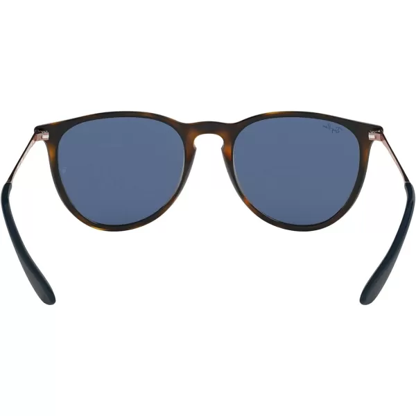 RayBan Rb4171 Erika Round SunglassesHavanaDark Blue