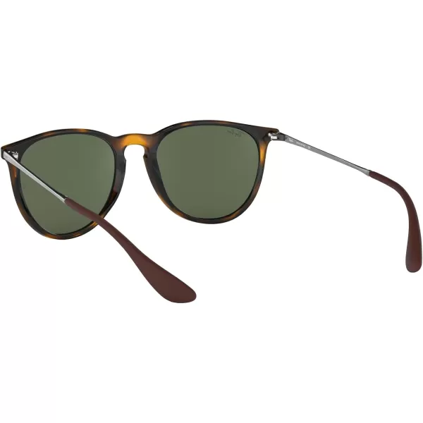 RayBan Rb4171 Erika Round SunglassesLight HavanaDark Green