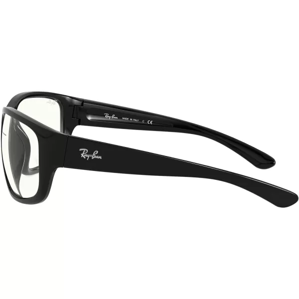 RayBan Rb4300 Square Sunglasses BlackClear 63 mmRayBan Rb4300 Square Sunglasses BlackClear 63 mm