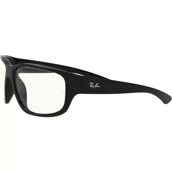 RayBan Rb4300 Square Sunglasses BlackClear 63 mmRayBan Rb4300 Square Sunglasses BlackClear 63 mm