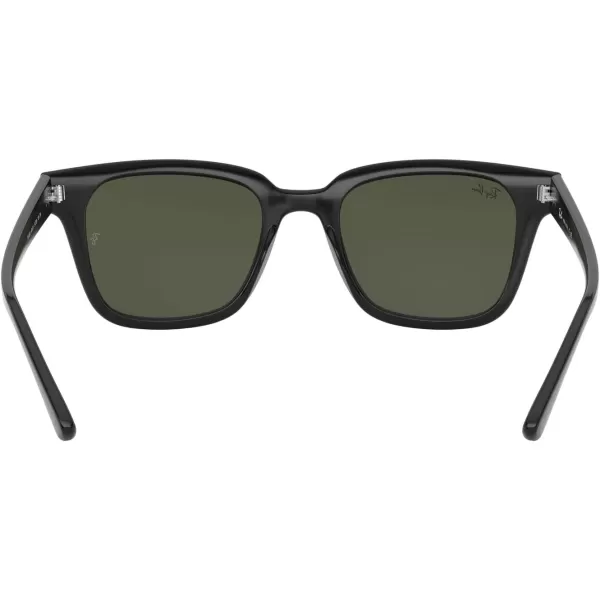 RayBan Rb4323 Square SunglassesBlackG15 Green