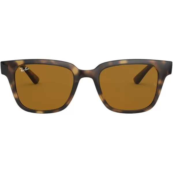 RayBan Rb4323 Square SunglassesLight HavanaB15 Brown