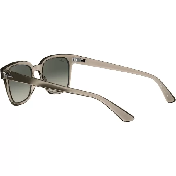 RayBan Rb4323 Square SunglassesTransparent GreyLight Grey Gradient Dark Grey