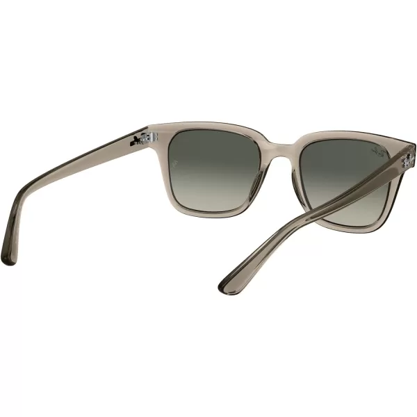 RayBan Rb4323 Square SunglassesTransparent GreyLight Grey Gradient Dark Grey