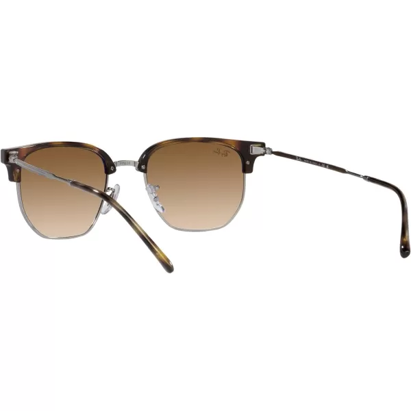 RayBan Rb4416 New Clubmaster Square SunglassesHavana on GunmetalClear Brown Gradient