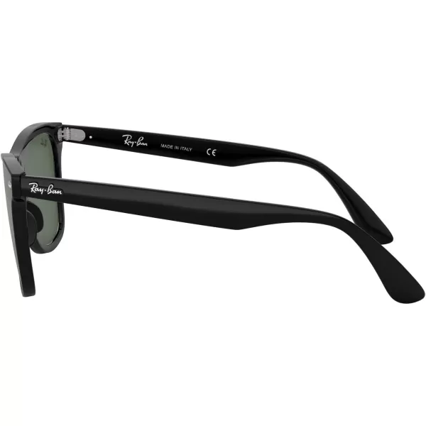 RayBan Rb4440n Blaze Wayfarer Square SunglassesBlackDark Green