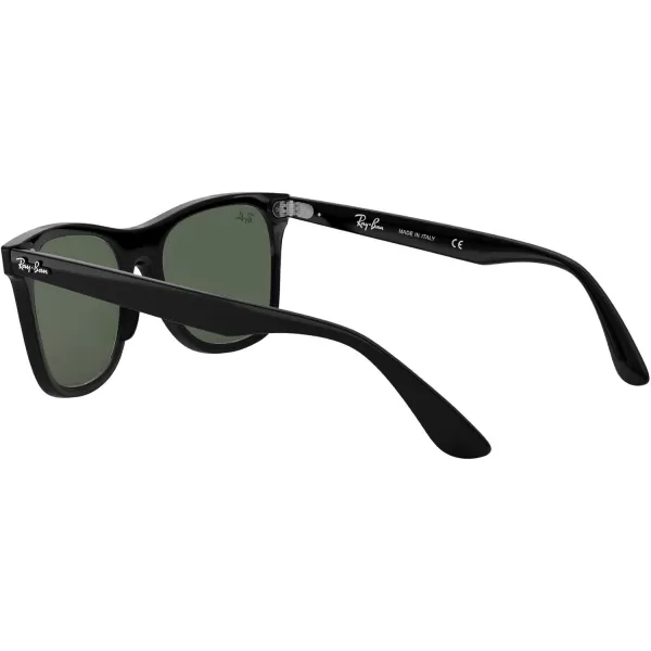 RayBan Rb4440n Blaze Wayfarer Square SunglassesBlackDark Green