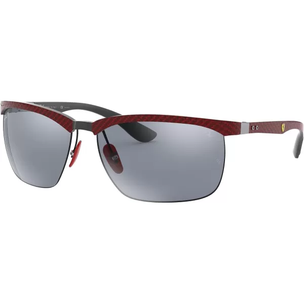 RayBan Rb8324m Scuderia Ferrari Collection Rectangular SunglassesRayBan Rb8324m Scuderia Ferrari Collection Rectangular Sunglasses