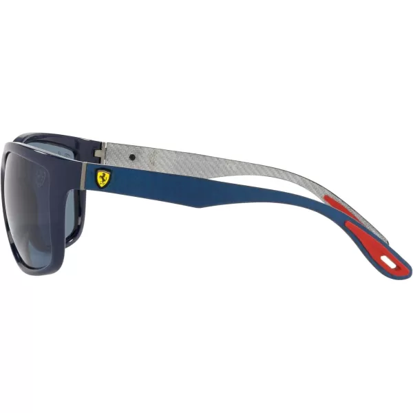 RayBan Rb8356m Scuderia Ferrari Collection Square SunglassesBlueDark Blue