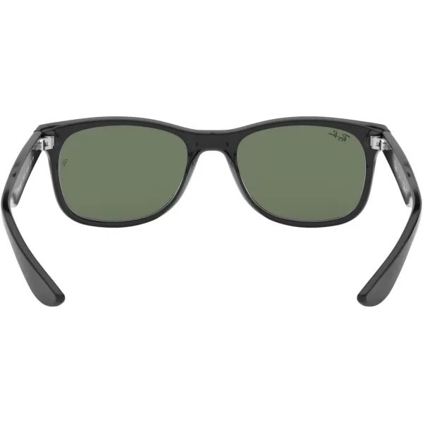 RayBan Rj9052s New Wayfarer Square SunglassesBlackDark Green