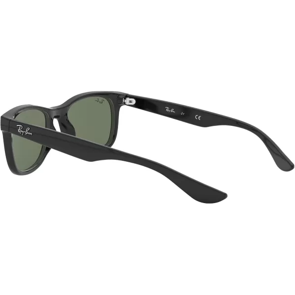 RayBan Rj9052s New Wayfarer Square SunglassesBlackDark Green