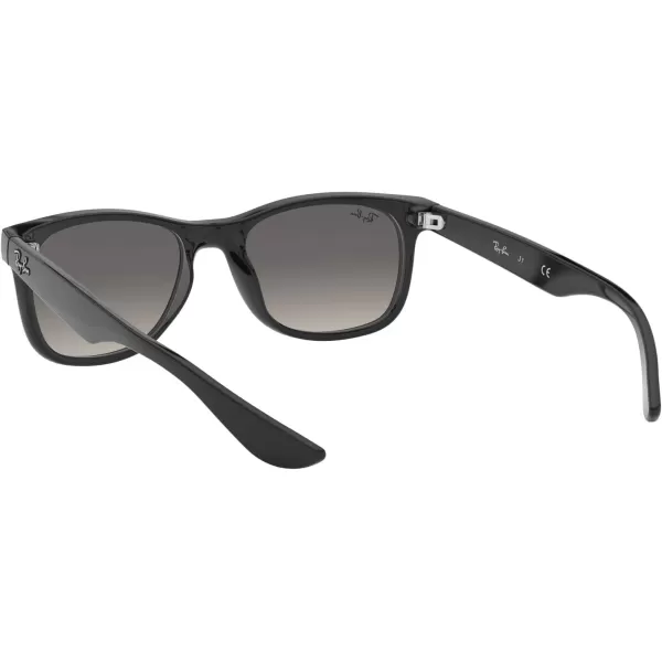 RayBan Rj9052s New Wayfarer Square SunglassesBlackLight Grey Gradient Dark Grey