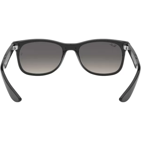 RayBan Rj9052s New Wayfarer Square SunglassesBlackLight Grey Gradient Dark Grey