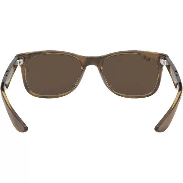 RayBan Rj9052s New Wayfarer Square SunglassesHavanaDark Brown