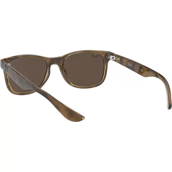 RayBan Rj9052s New Wayfarer Square SunglassesHavanaDark Brown