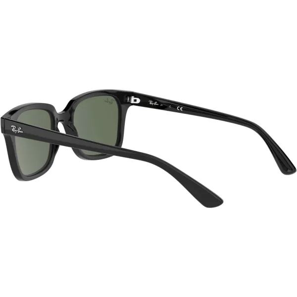 RayBan Rj9071s Square SunglassesBlackDark Green