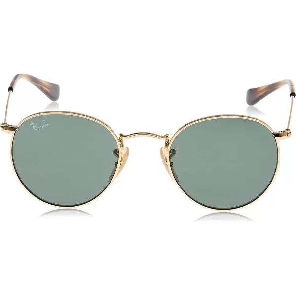 RayBan Rj9547s Metal Round SunglassesAristaDark Green