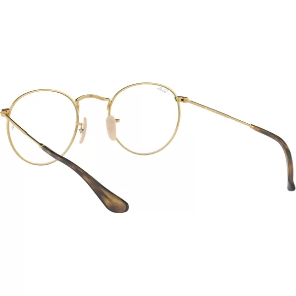 RayBan Rx3447v Round Metal Prescription Eyeglass FramesAristaDemo Lens