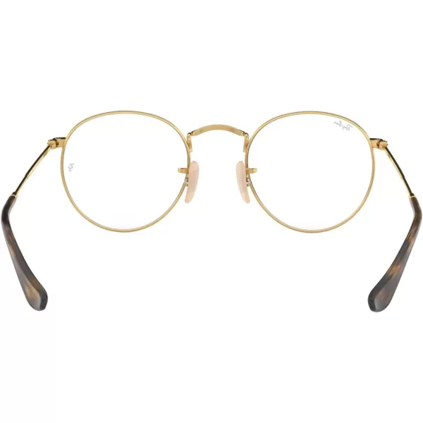 RayBan Rx3447v Round Metal Prescription Eyeglass FramesAristaDemo Lens