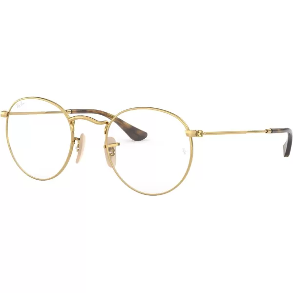 RayBan Rx3447v Round Metal Prescription Eyeglass FramesAristaDemo Lens