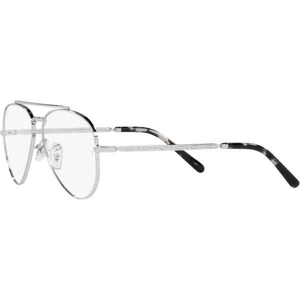 RayBan Rx3625v New Aviator Pilot Prescription Eyewear FramesSilverDemo Lens