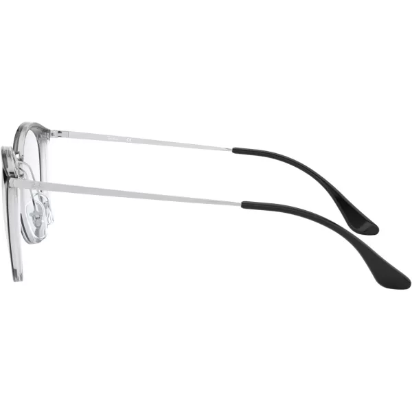 RayBan Rx7140 Square Prescription Eyewear FramesBlack on TransparentDemo Lens