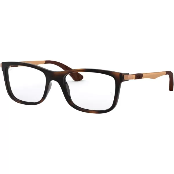 RayBan Ry1549 Square Prescription Eyeglass FramesHavanaDemo Lens