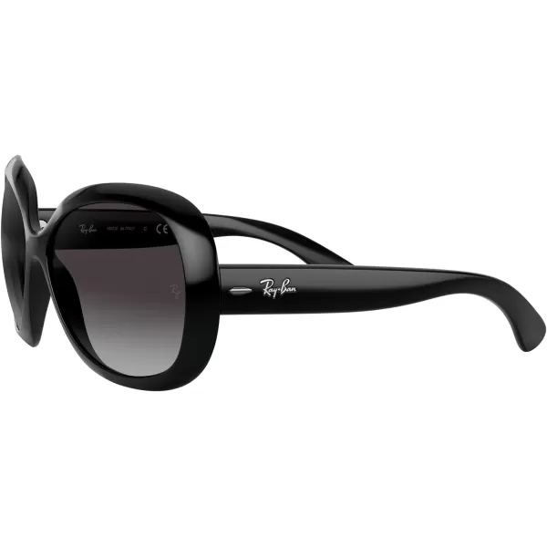 RayBan Womens RB4098 Jackie Ohh Ii Butterfly SunglassesBlackLight Grey Gradient Dark Grey